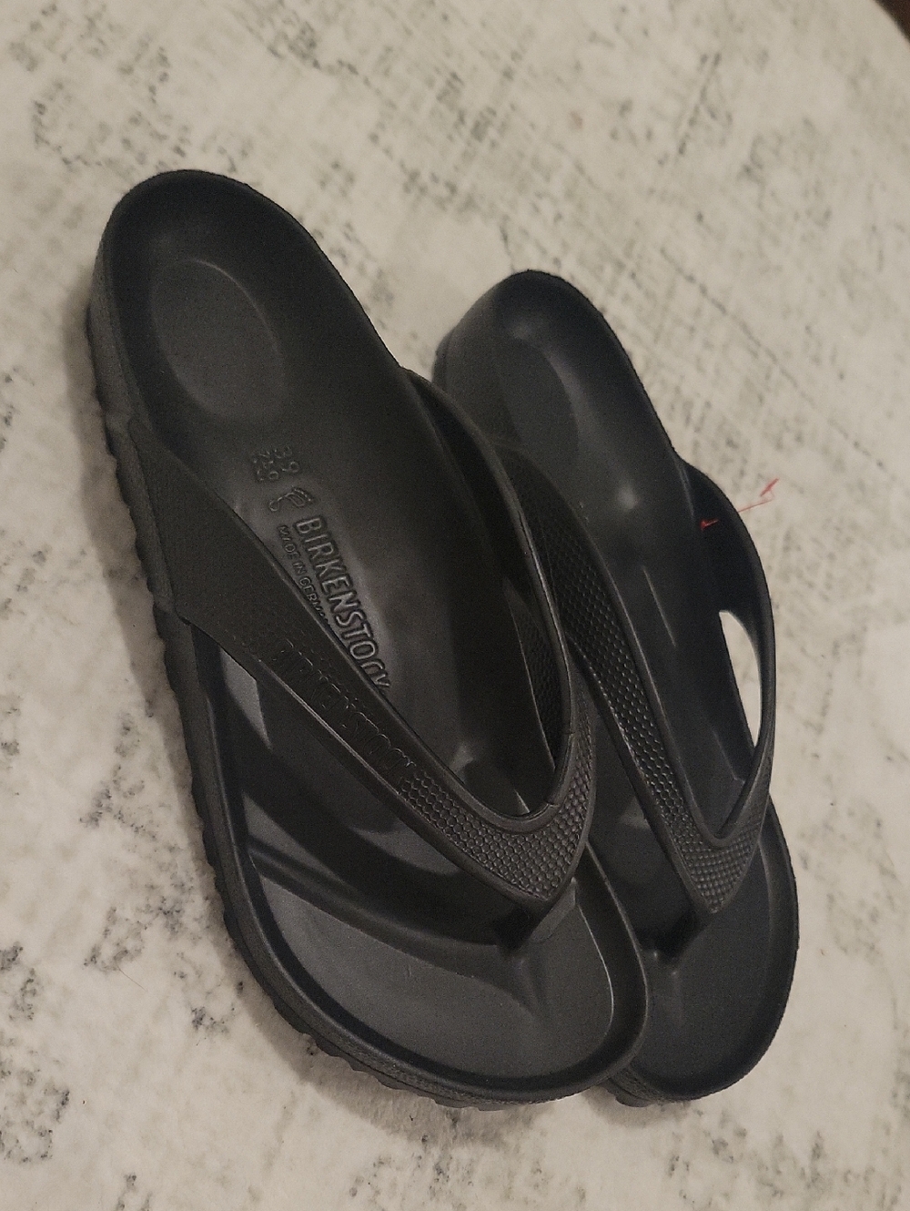 Birkenstock Black EVA Flip Flop Sandals